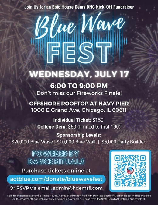 2024 Blue Wave Fest Flyer