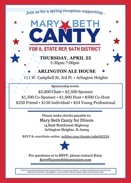 Canty Spring Reception