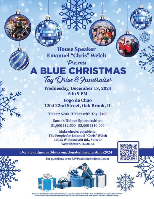 WELCH BLUE CHRISTMAS 2024 FLYER