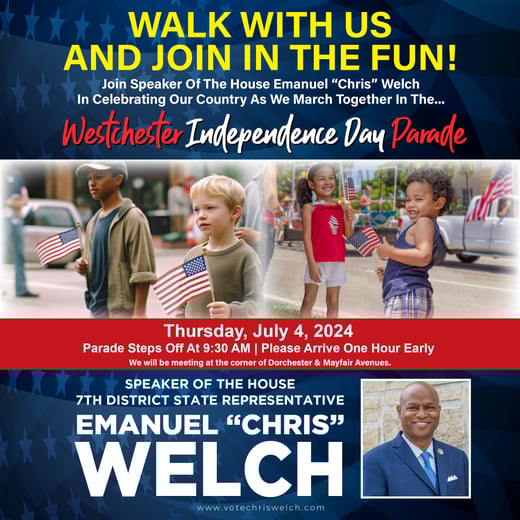 WELCH WESTCHESTER JULY 4 PARADE 2024 WALKERS 1080 x 1080-2